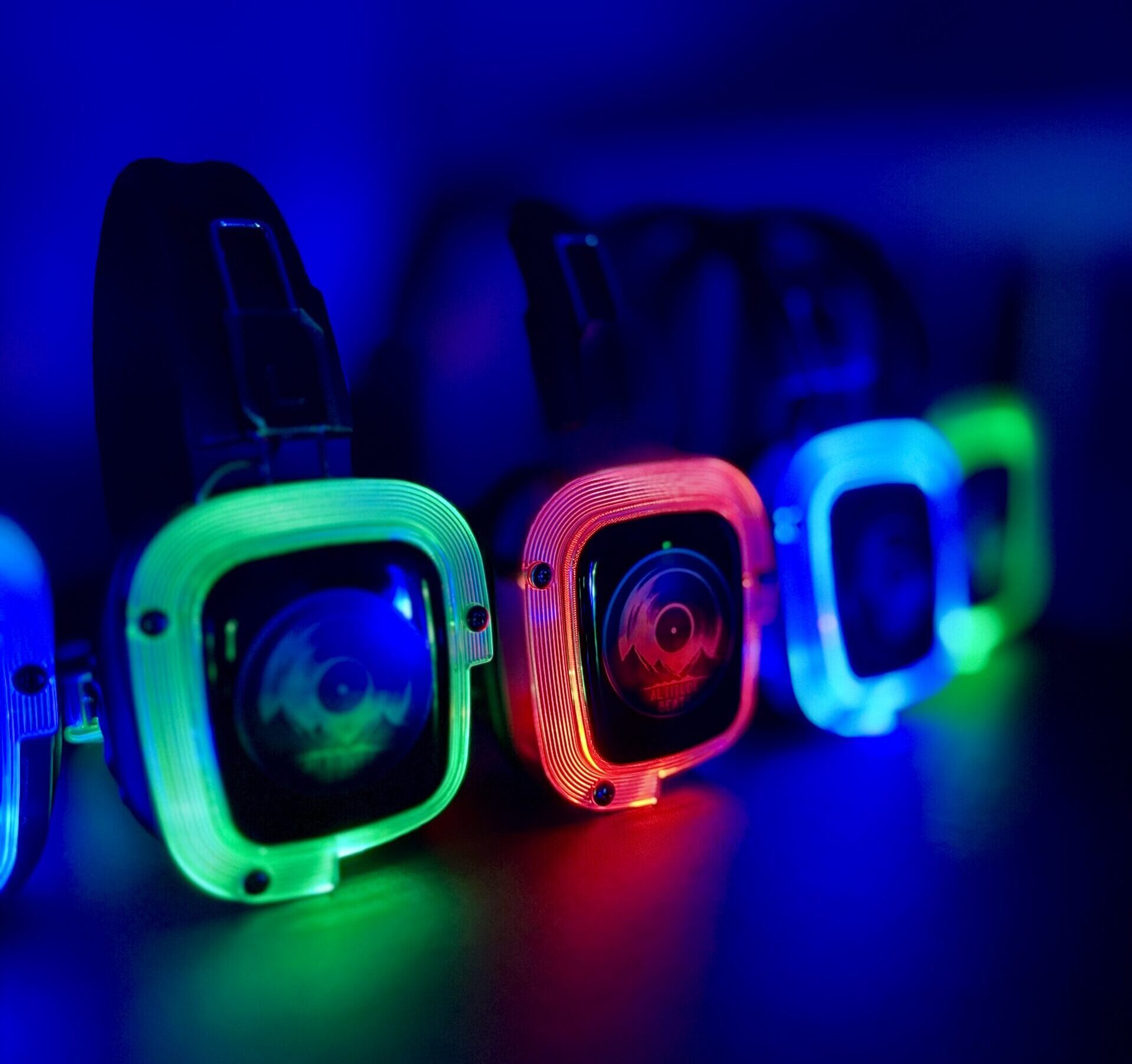 Silent disco wedding add-on at a Colorado reception